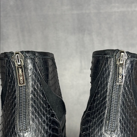 🔥🔥🔥Jimmy Choo Black Heeled Boots 6.5 US 36.5 EU🔥🔥🔥 - Picture 10 of 11